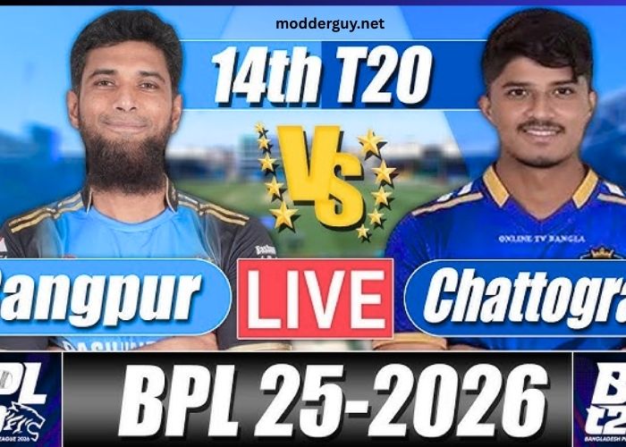 Chattogram Royals vs Rangpur Riders Cricket Scorecard, 14th Match – BPL 2026 CHA vs RAN Cricket Scorecard, 14th Match – BPL 2026