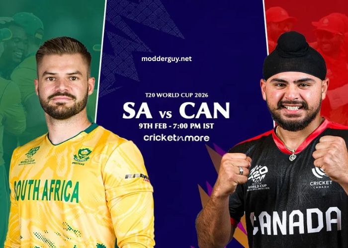 Canada Vs South Africa Scorecard, ICC T20 9th Match – World Cup 2026 SA vs CAN Cricket Scorecard & H2H, ICC T20 Match 9 – 2026